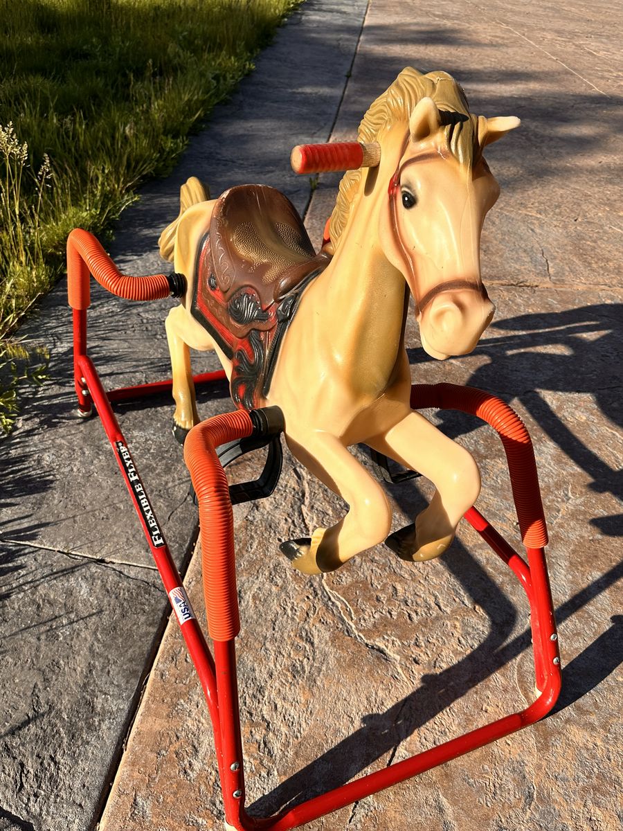 Vintage Flexible Flyer Spring Rocking Horse