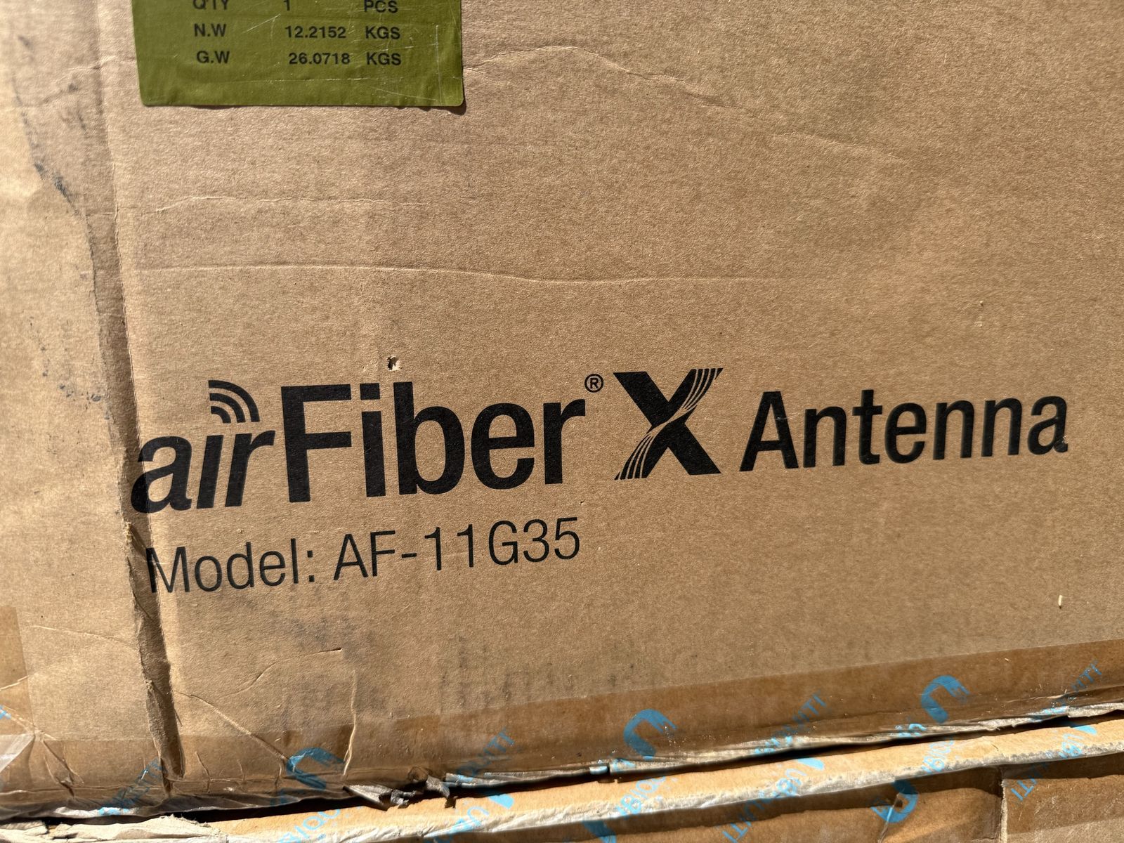 2x Ubiquiti airFiber X AF-11G35 11GHz 35dBi Dish Antennas - New/Open Box