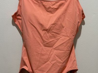 NWT Hermiza Cecilia Pink Coral One Piece Swimsuit