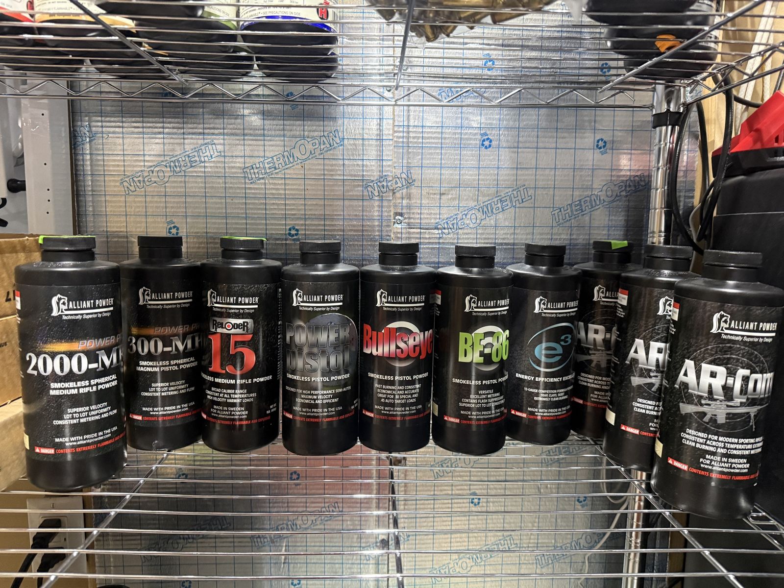 Alliant Powder Reloading Powders - Various Types & Quantities, Smokeless Pistol & Rifle