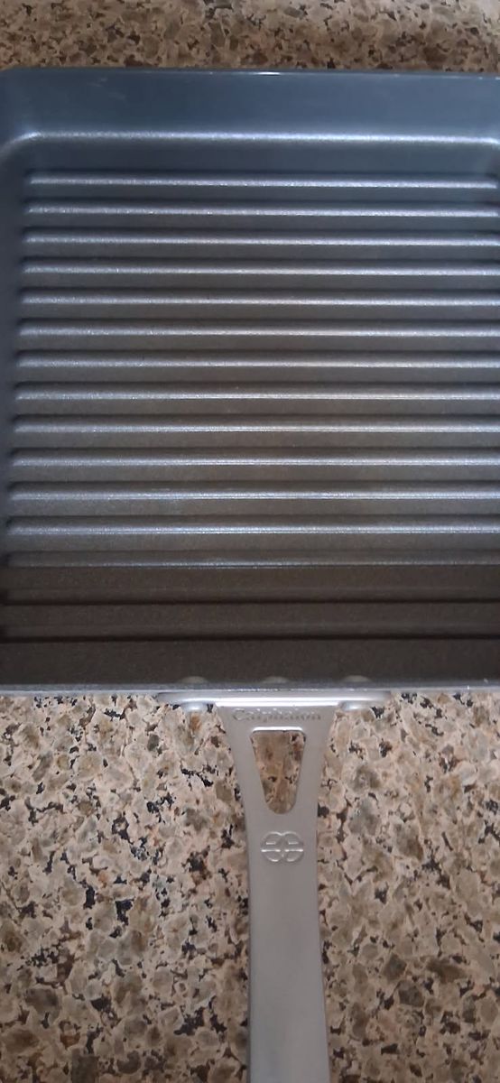 Calphalon 11" x 11" Square Frying Pan Griddle Nonstick Skillet Square Grill.