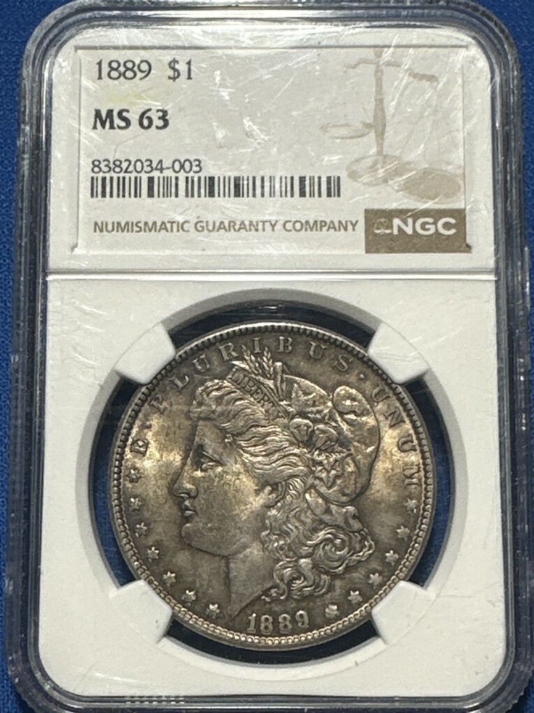 Stunning 1889 Morgan Silver Dollar