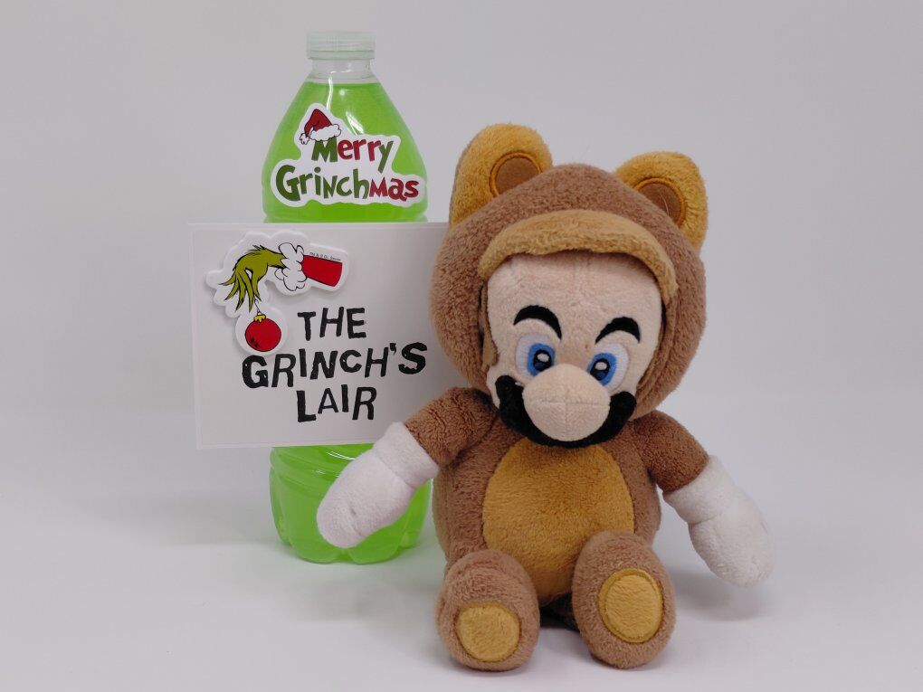 Super Mario Plush Doll (Tanooki) in Raccoon Suit