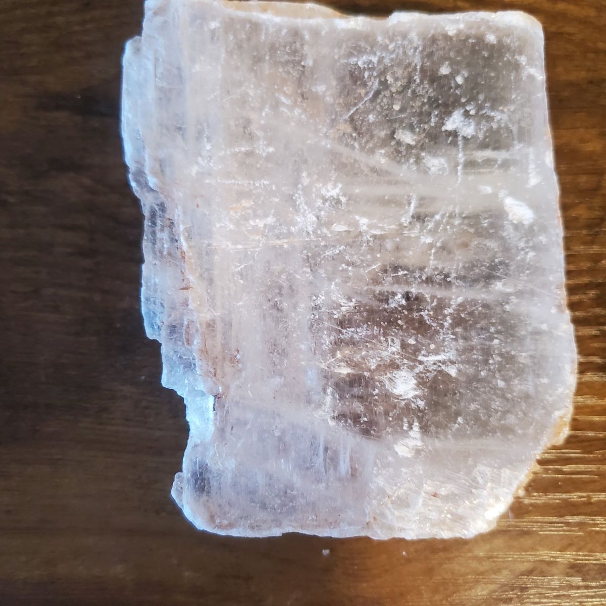 Natural Selenite Formation 4x3x1"