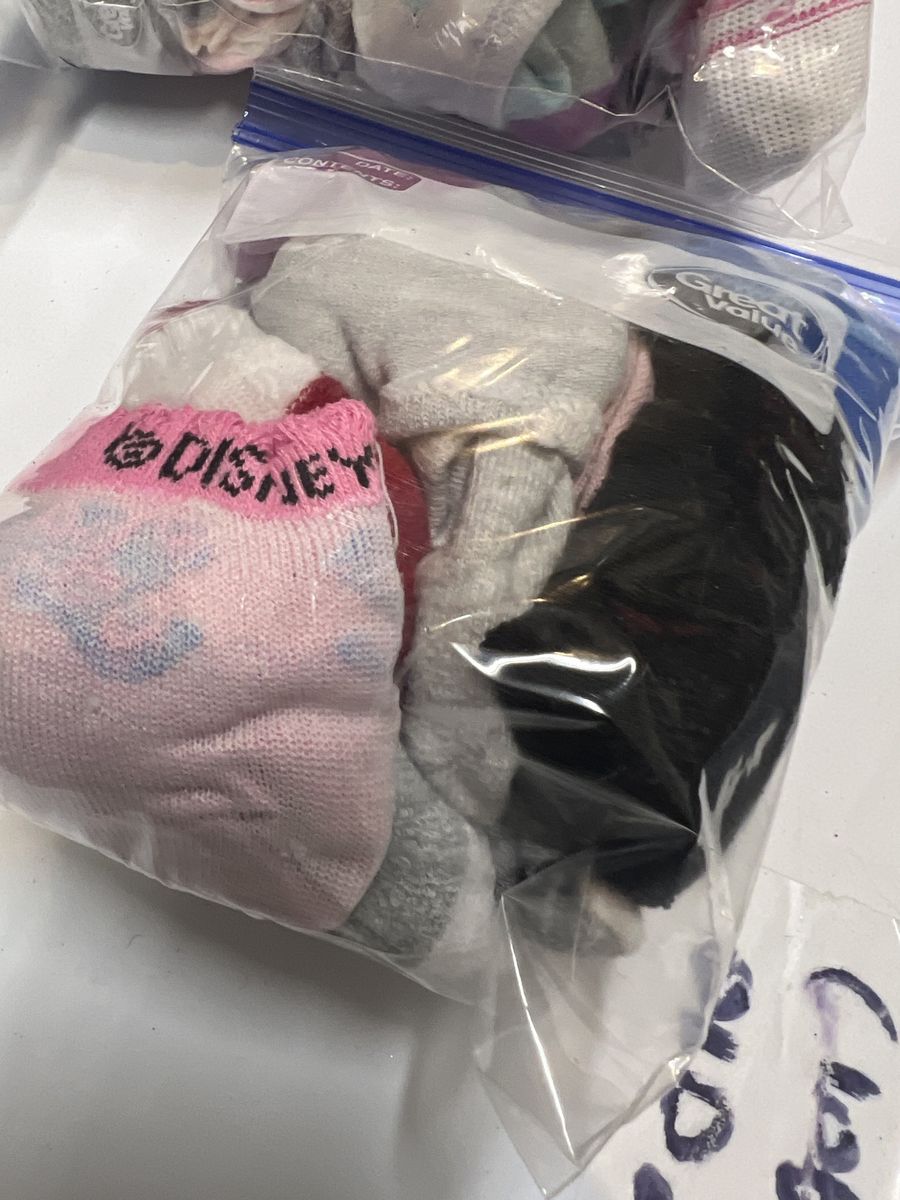Girls Socks size 3-4ish