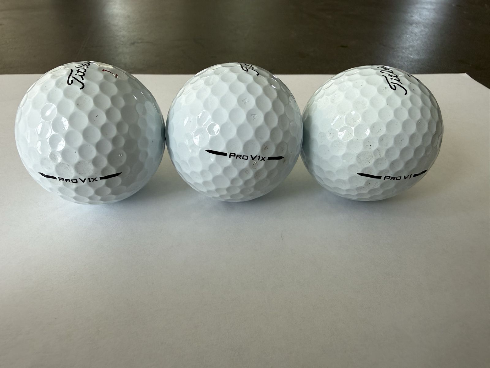 $1.50 per ball $18 for a dozen. Titleist Pro V1 Golf Balls - used in good condition