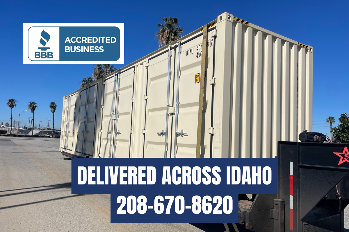 Conex Box 20ft 40ft Shipping Container – Idaho – Ready