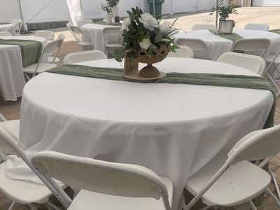 Event Chair & Table Rentals $1 And $9 Tables
