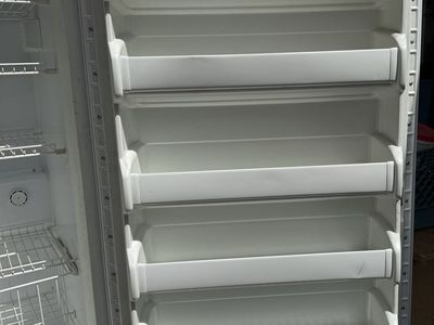 Frigidaire Upright Freezer, White, Used - Great for Extra Storage