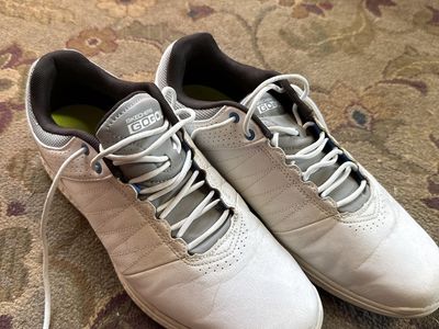 Skechers Go Golf White and Gray Mens Golf Shoes size 8.5