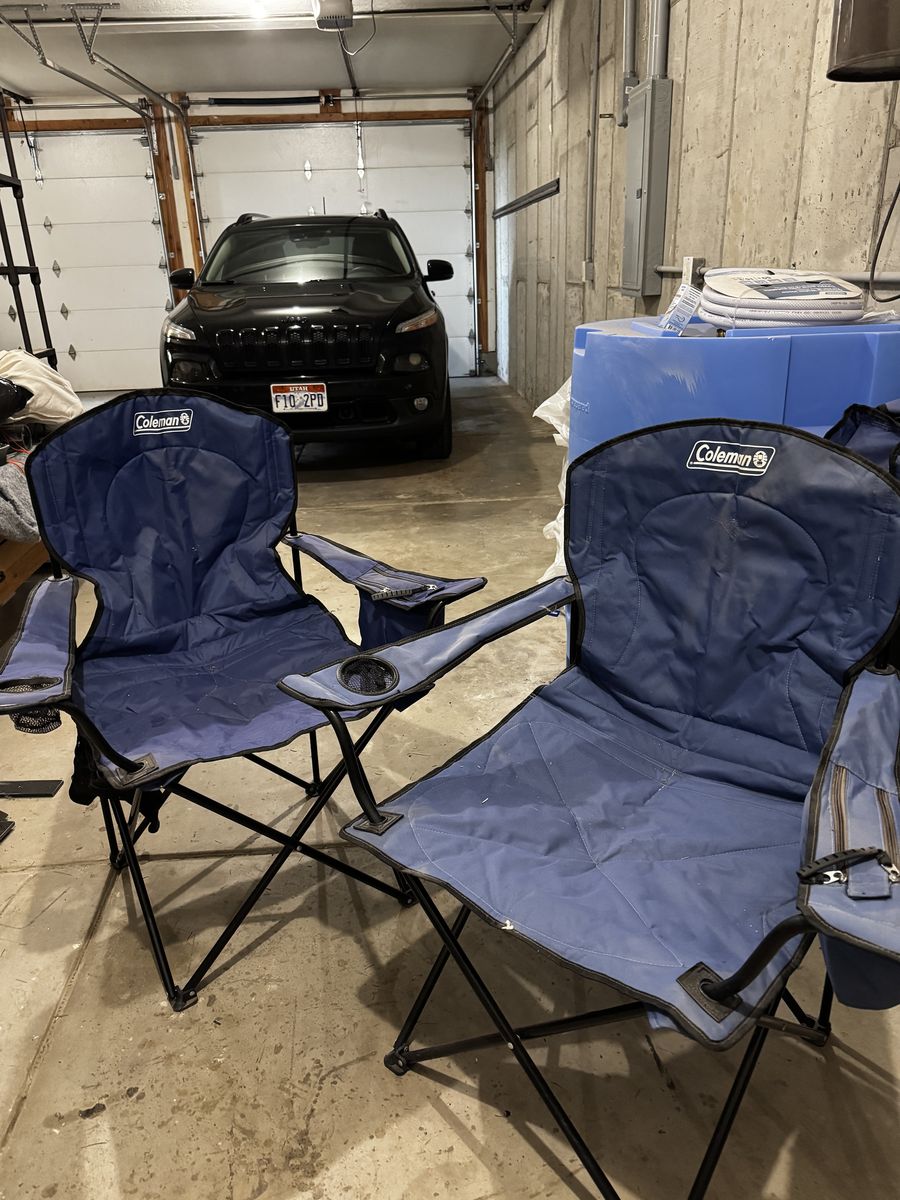 Coleman Camping Chairs 6 for $40
