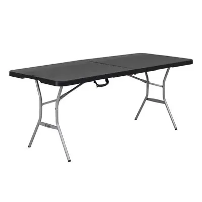 NEW Lifetime 8-Foot Fold-In-Half Table