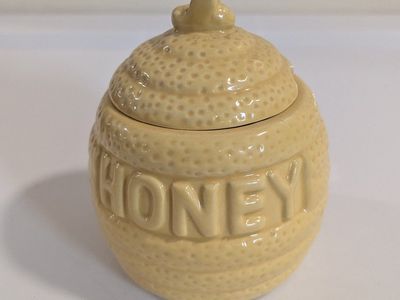5" ceramic Honey pot