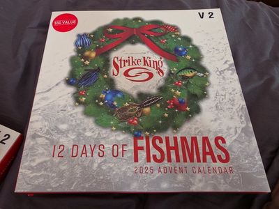 3x strike king fishmas calendar