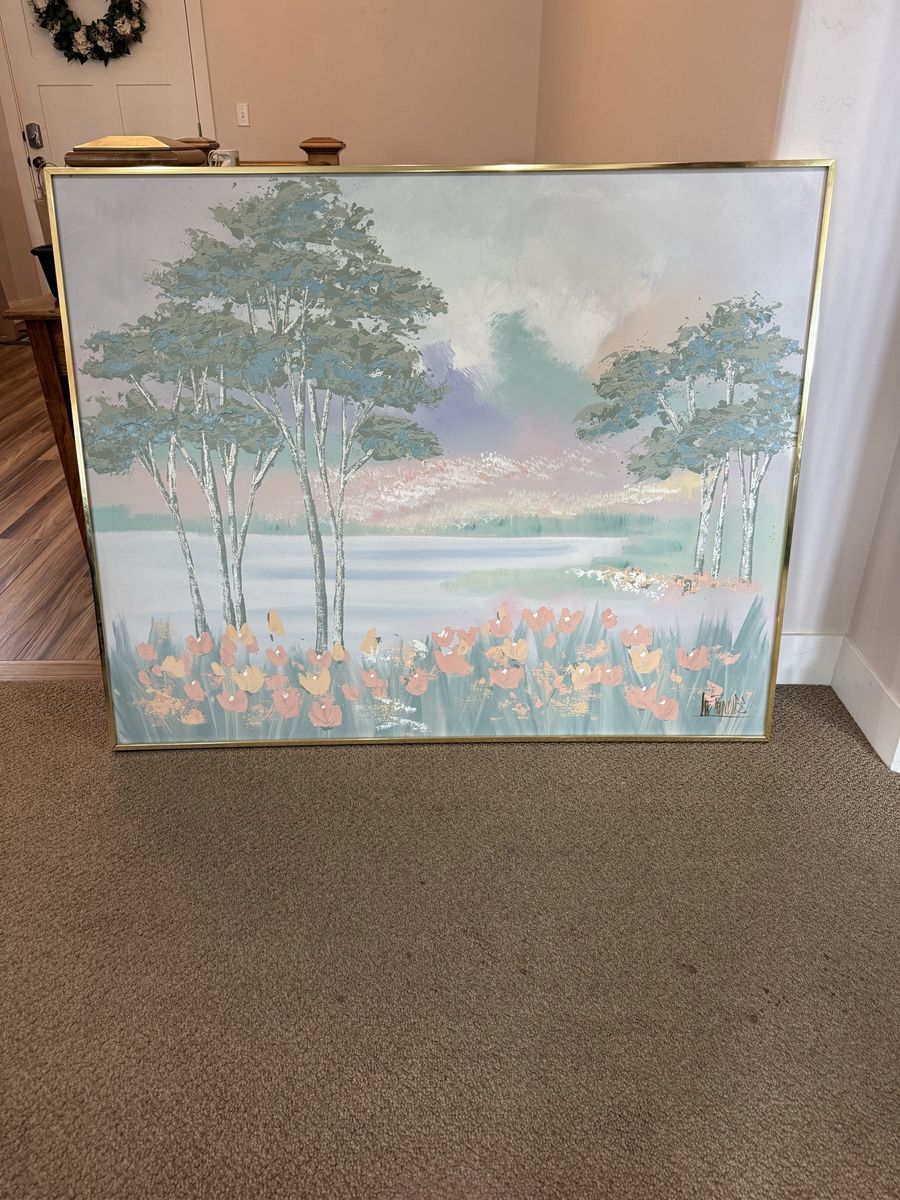 Lee Reynolds painting