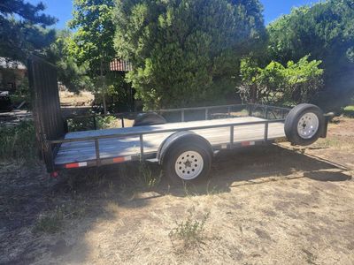 14' x 7' Utility Trailer w/ Ramp Gate & New Tires - $2,200 OBO