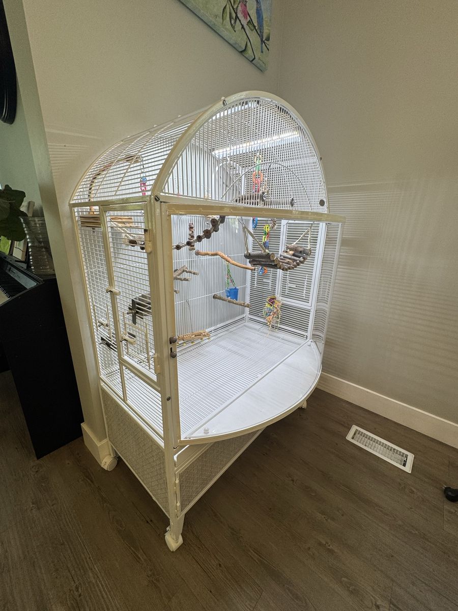 Beautiful large bird cage
