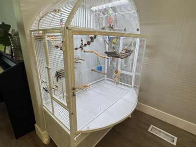 Beautiful large bird cage