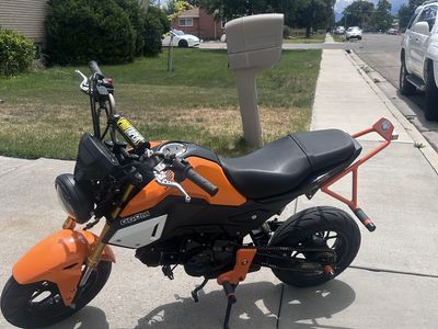 Honda Grom 125cc Orange/Black Road Bike - Used, Excellent Condition