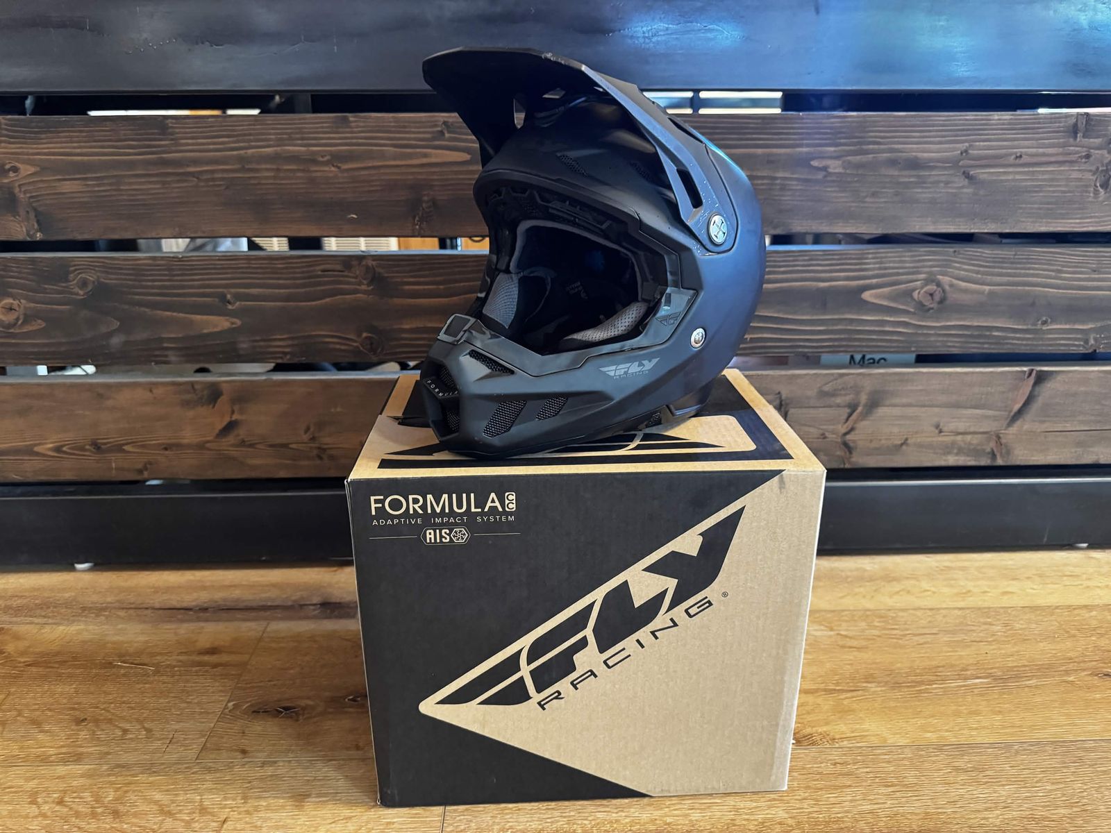 Fly Racing Formula CP Youth Motocross Helmet Matte Black YL