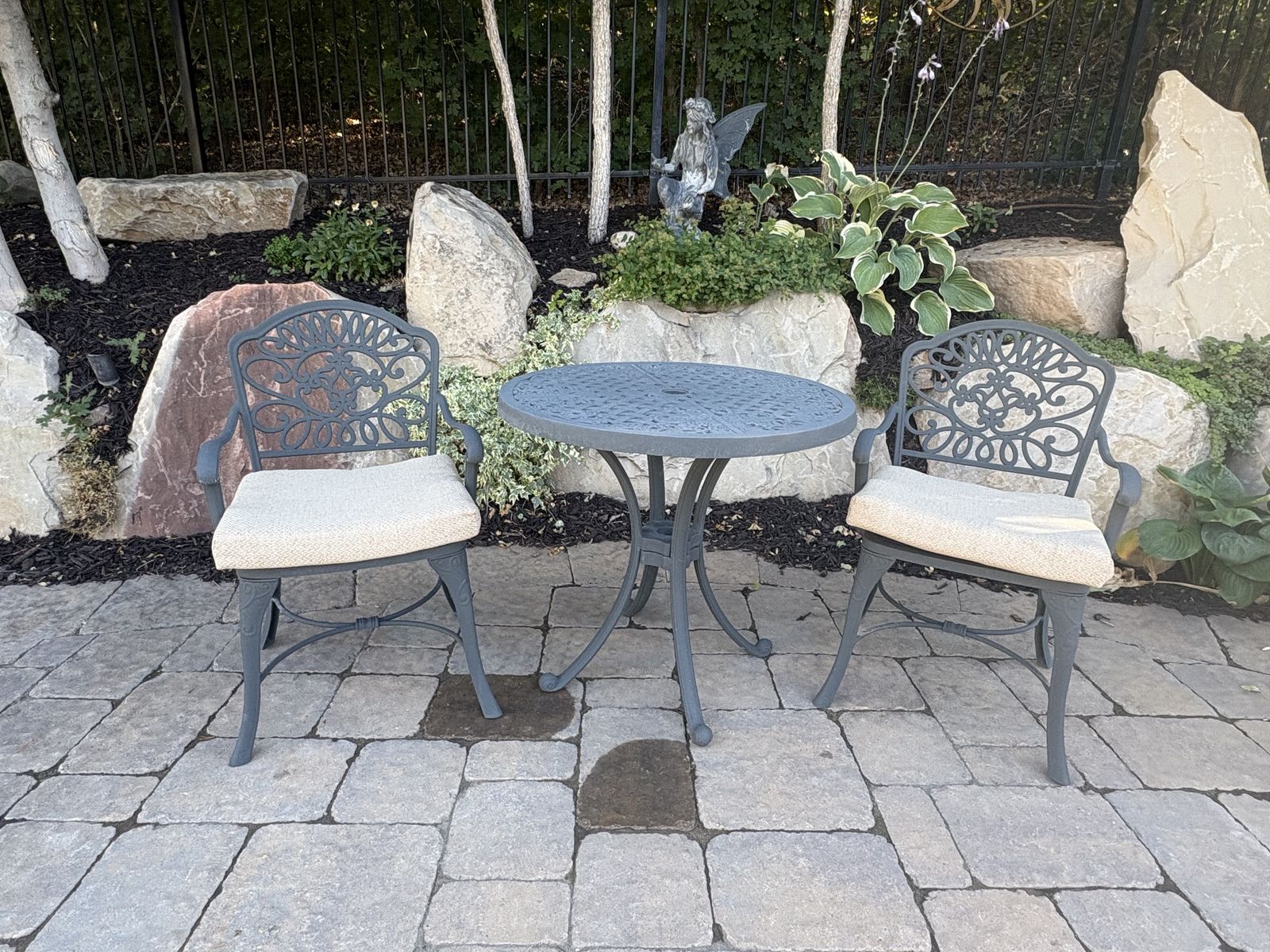 Outdoor bistro table