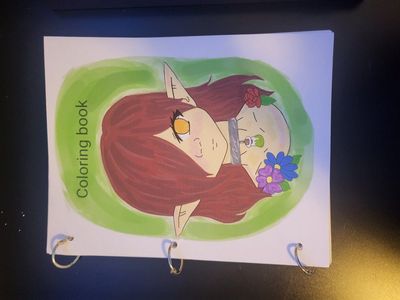 homemade coloring books