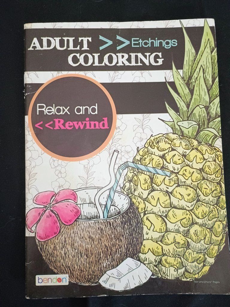 Bendon Coloring Book: Relax and Rewind