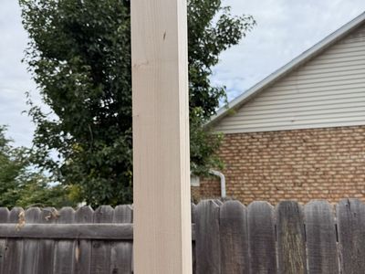 Unfinished Wood Newel Post Cap or Finial - Tapered Design