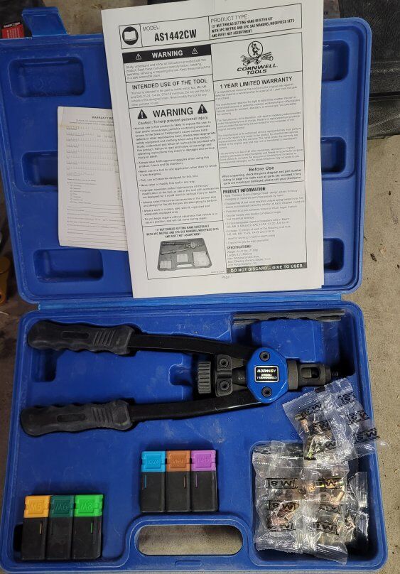 cornwell tool 13” Nut/Thread Setting Hand riveter