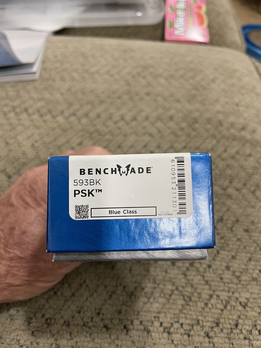 Benchmade 593BK PSK (CPM-Magnacut)