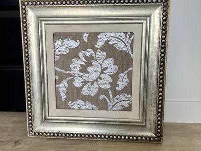 Silver Framed Art