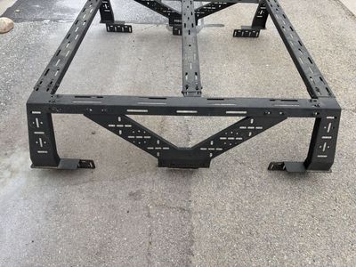 Universal overland bed rack