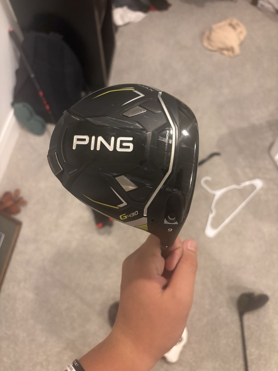 Ping G430 9° loft 55 Gram shaft