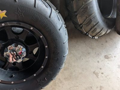 DWT Douglas Wheels and Sand Tires - AT26x9-12 & AT25x10-12 Dune Buggy/ATV Sand Tires