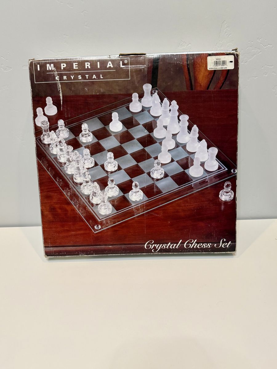 Imperial Crystal Chess Set