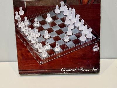 Imperial Crystal Chess Set