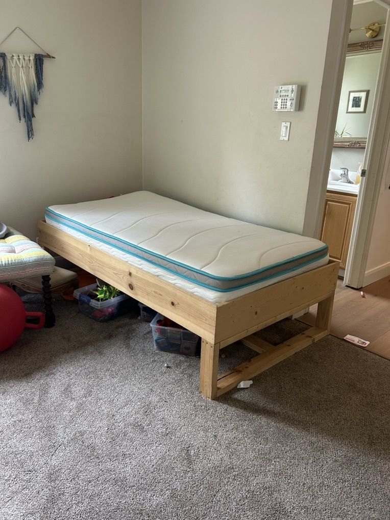 Wooden Twin Bed Frame