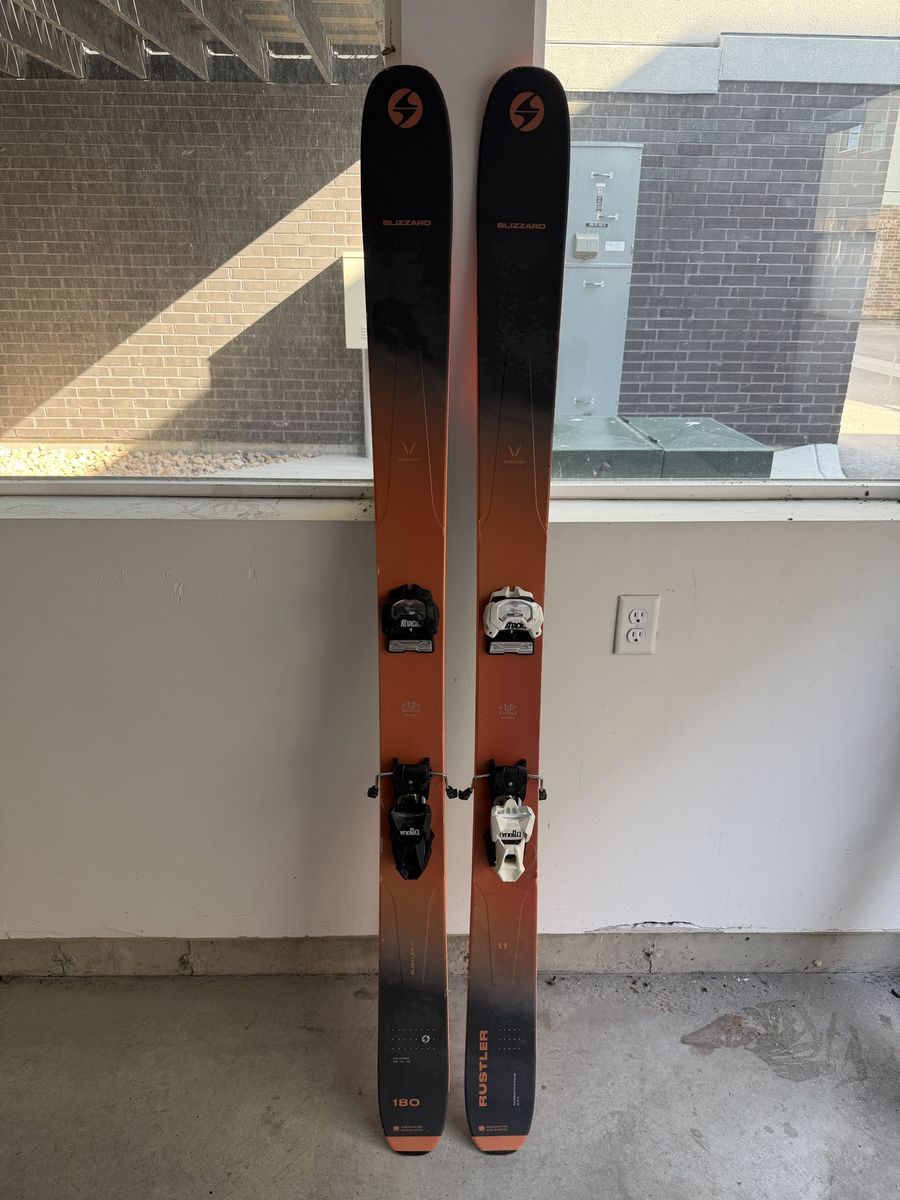 Blizzard Rustler 11 Skis - 180cm with Tyrolia Attack14 Bindings