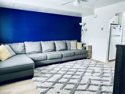 Grey L-Shaped 3-Piece Sectional Sofa with Chaise