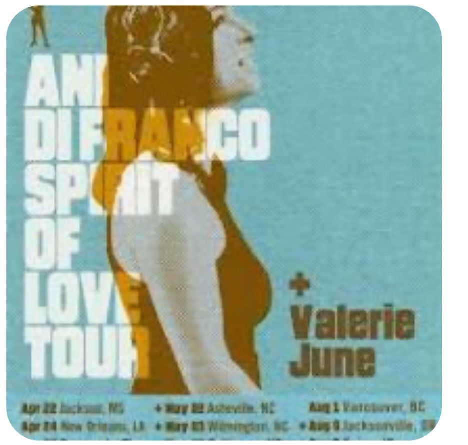 Ani DiFranco Tix - 2 tickets