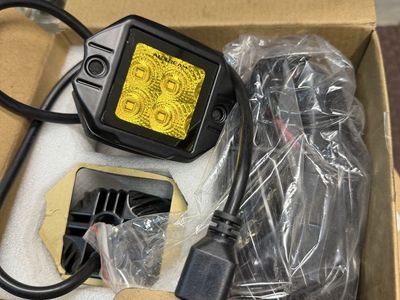 Pair of recessed pod lights off road