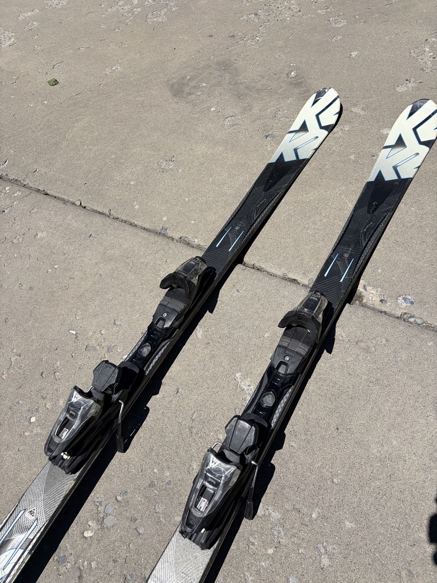 K2 Skis with Bindings - All-Mountain Performance, Great Condition