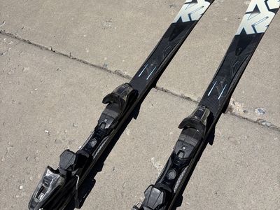 K2 Skis with Bindings - All-Mountain Performance, Great Condition