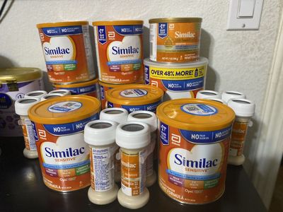 Similac Sensitive Powder Cans & Liquid formula