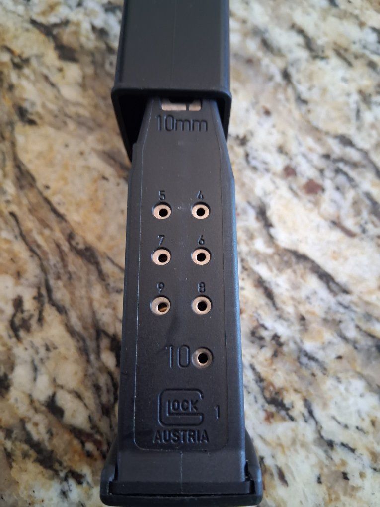 Glock 10mm 10-Round Magazine - Original OEM, Made in Austria