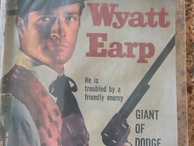 Vintage 1958 Dell Comics Hugh O'Brian Wyatt Earp Comic Book