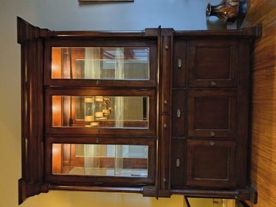 Wood Display Cabinet