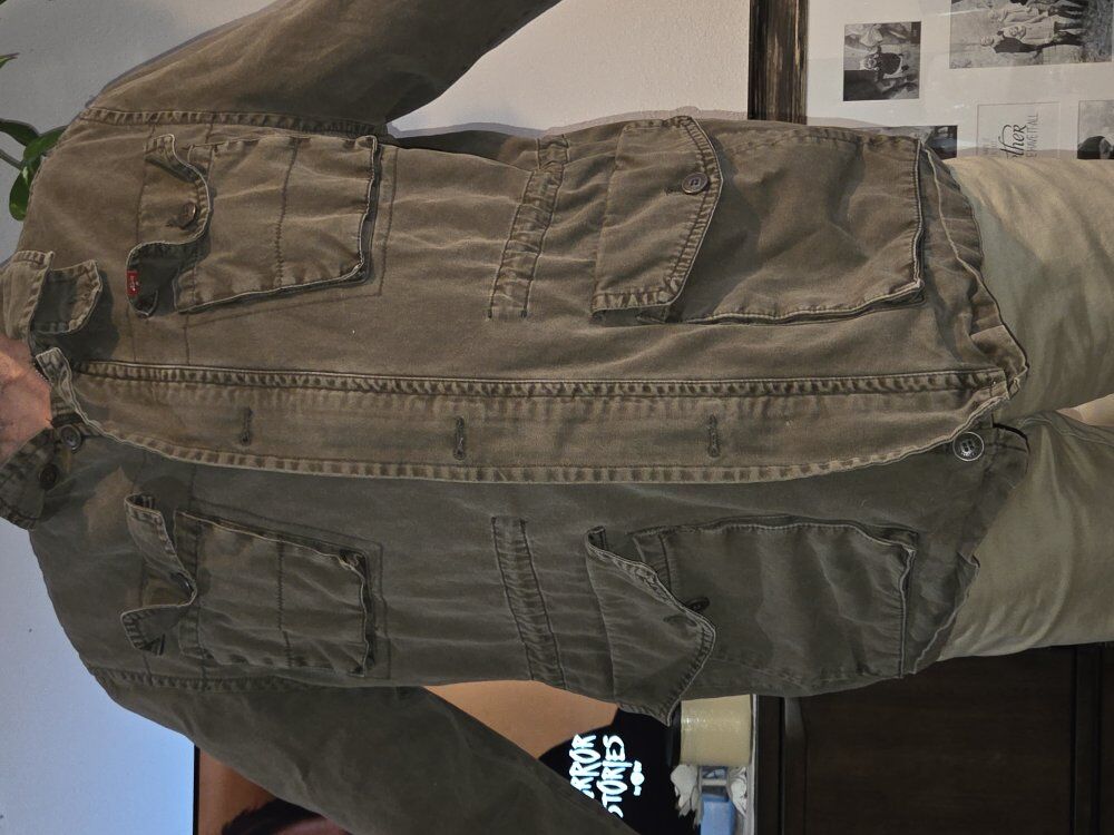 Levi military style field jacket