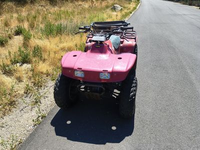 Honda Foretrax 300 with cart