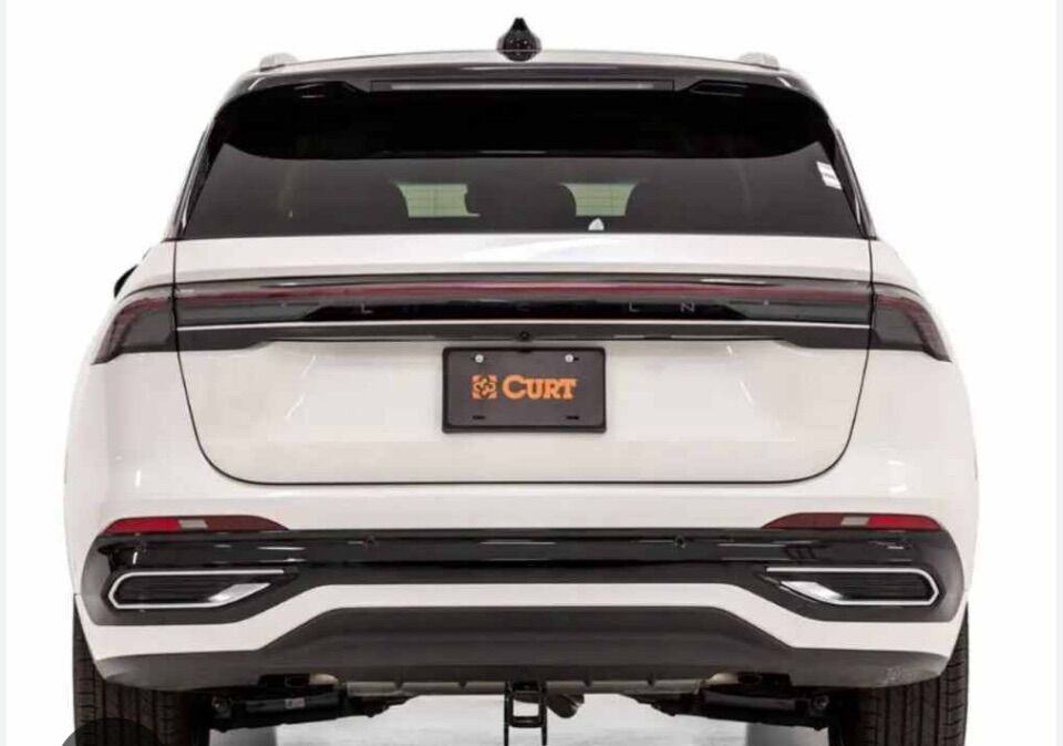 New Black 24-25 Lincoln Nautilus Rear Bumper
